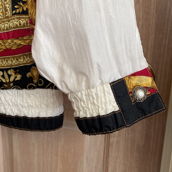 Versace Inspired 1990s Vintage Bomber Jacket - Picture 5 of 7